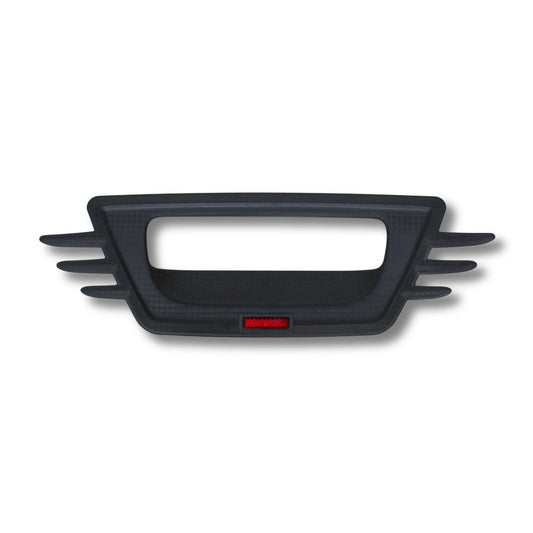SUITABLE TO FIT RANGER 2012+ TAILGATE SURROUND BLACK WITH REFLECTOR