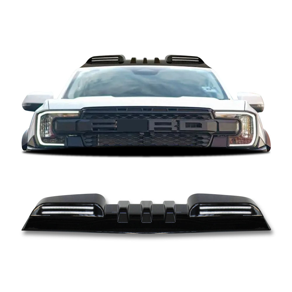 SUITABLE TO FIT RANGER 2023+ LED ROOF SPOILER MULTI FUNCTION BLACK