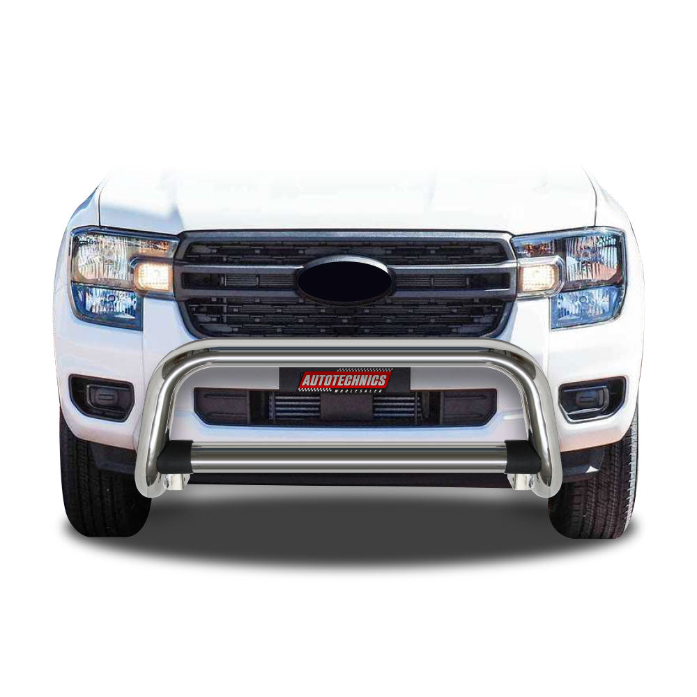 SUITABLE TO FIT RANGER 2023+ NEXT GEN AW 3 INCH CHROME NUDGE BAR