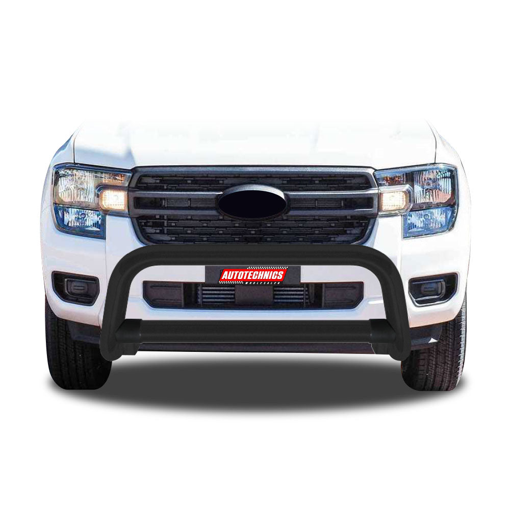 SUITABLE TO FIT RANGER 2023+ NEXT GEN AW 3 INCH NUDGE BAR POWDER COATED BLACK