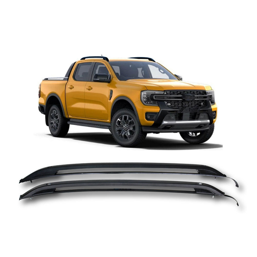 SUITABLE TO FIT RANGER 2023+ NEXT GEN BOLT ON ROOF RACKS BLACK