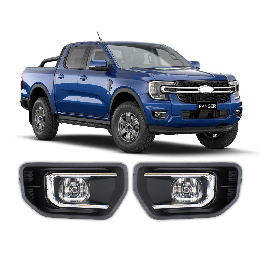 SUITABLE TO FIT RANGER 2023+ NEXT GEN COMPLETE CARRI FOG LIGHT KIT WITH WIRING