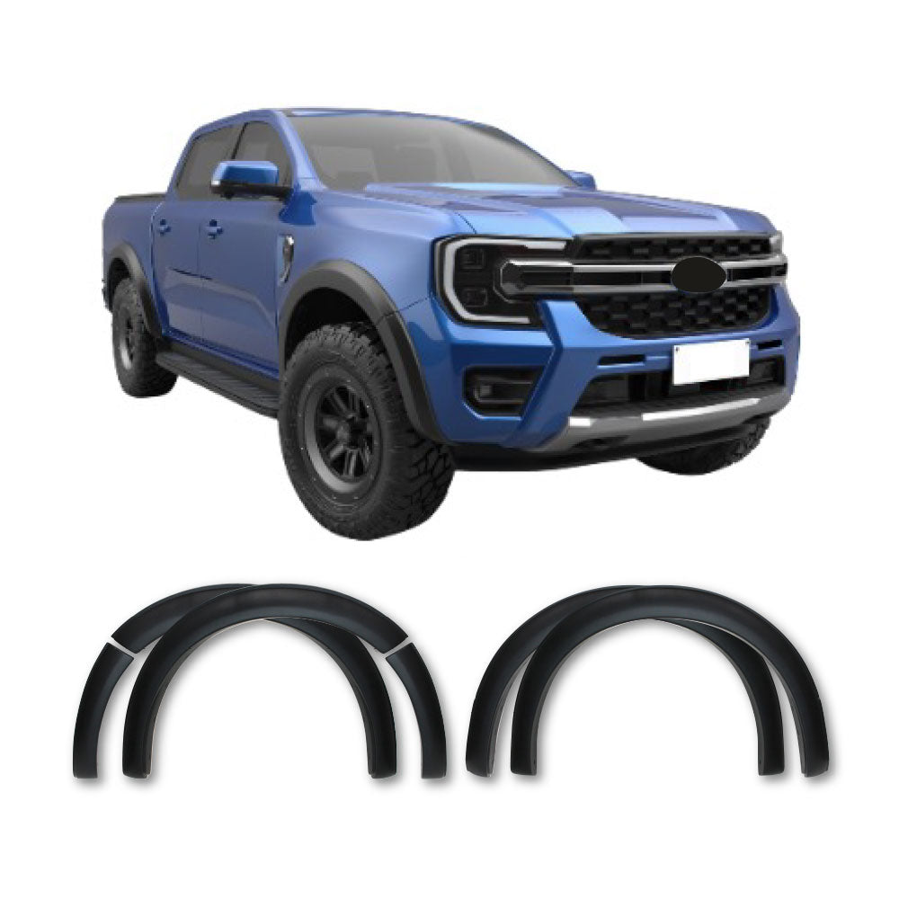 SUITABLE TO FIT RANGER 2023+ NEXT GEN SLIM 3 INCH WHEEL ARCHES NO PDC MATT BLACK