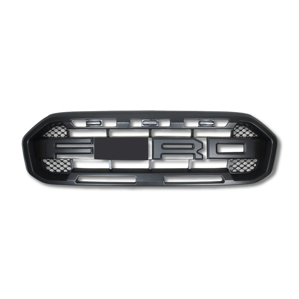 SUITABLE TO FIT RANGER T8 2019+ LED SMALL GRILL BLACK LETTERING