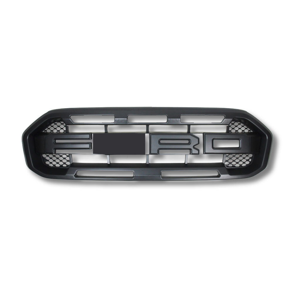 SUITABLE TO FIT RANGER T8 2019+ NON LED SMALL GRILL BLACK LETTERING