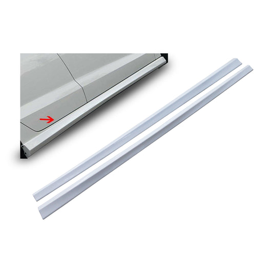 AUDI A3 2015+ SIDE SKIRTS WHITE 4 DOOR