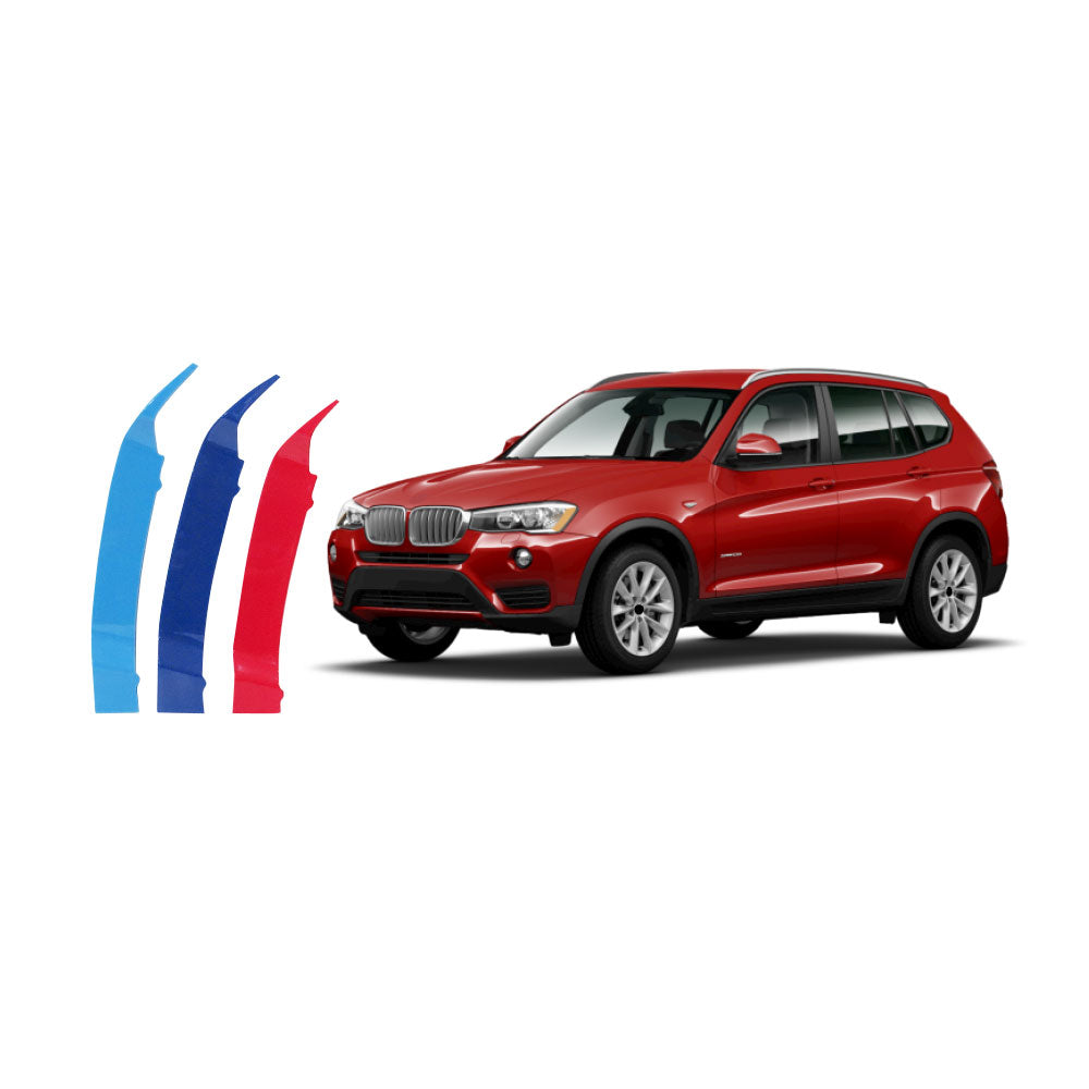 SUITABLE TO FIT BMW X3 F25 2010-2013 M COLOUR KIDNEY GRILL CLIPS