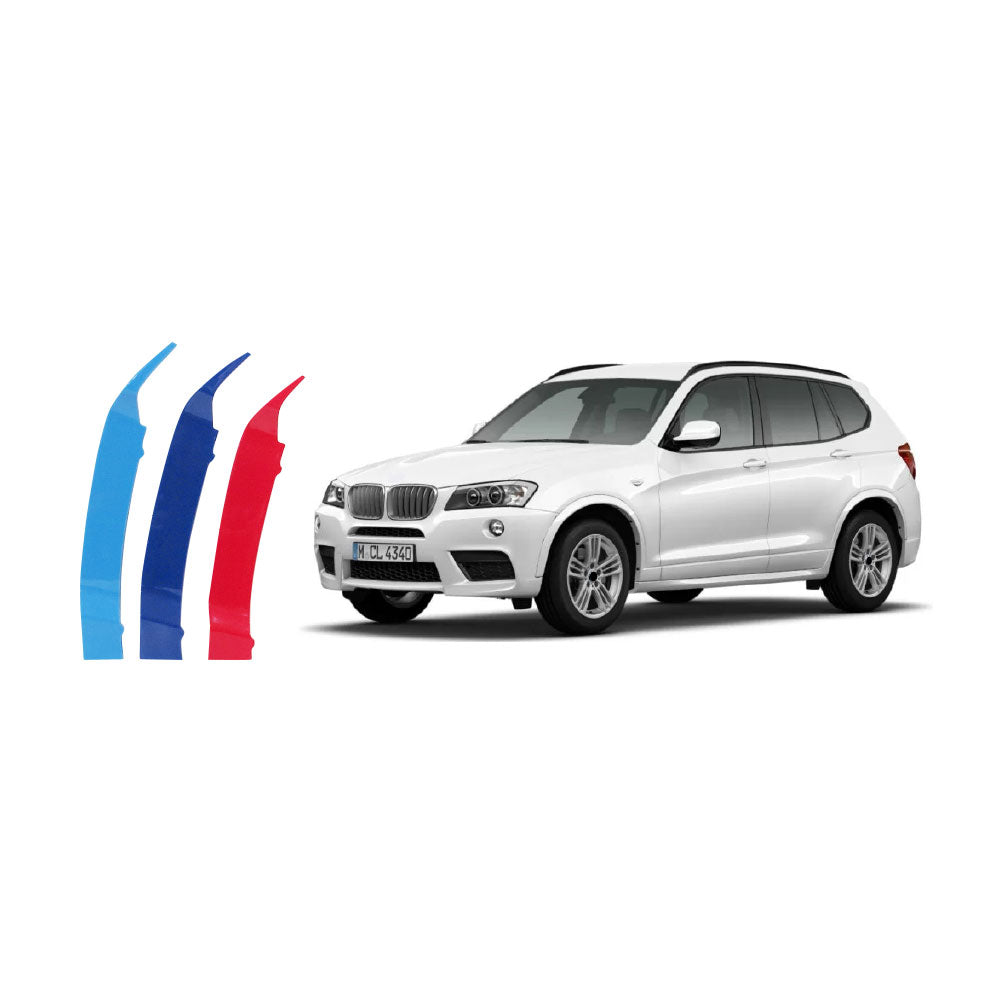 SUITABLE TO FIT BMW X5 F25 LCI 2014-2015 M COLOUR KIDNEY GRILL CLIPS
