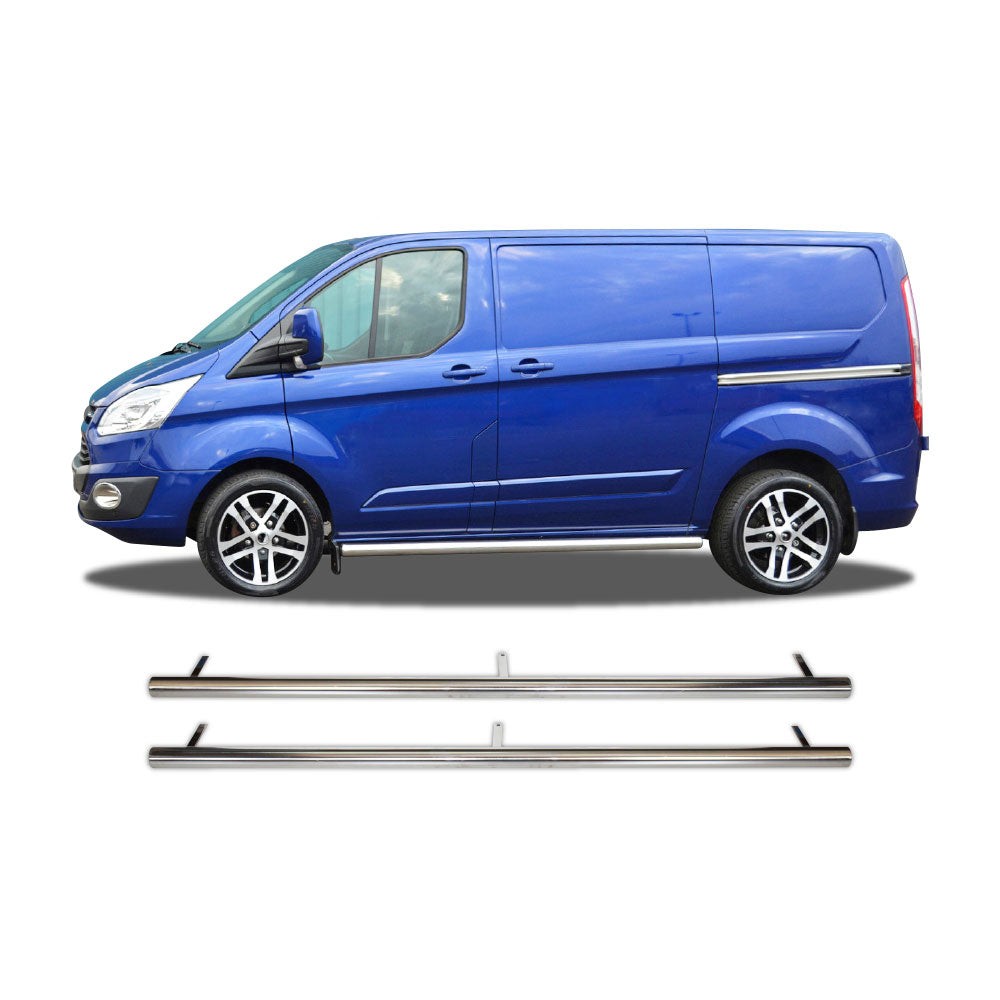 UNIVERSAL SIDE STYLING BAR STAINLESS STEEL 1.9 METER FITS CHEV UTILITY
